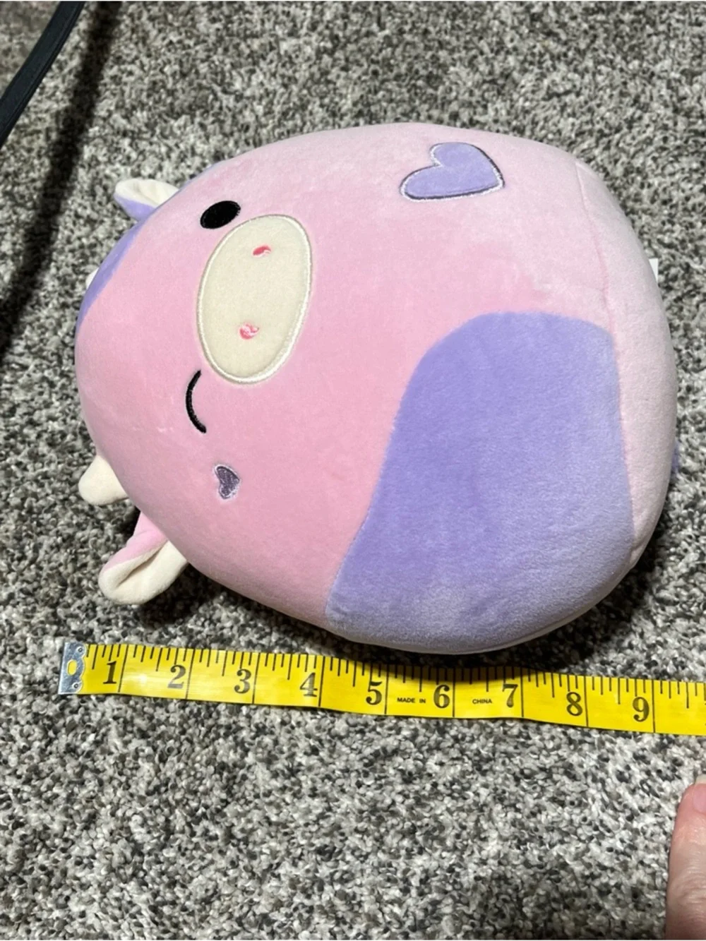Squishmallow 8 inch Patty the Winking Cow Valentines 2025 NEW w Tags - Picture 5 of 5